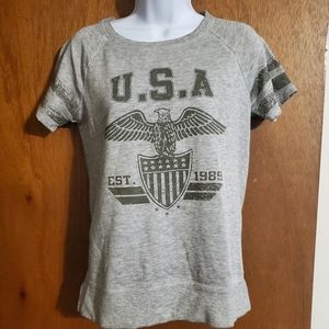 Maurices USA terrycloth t-shirt